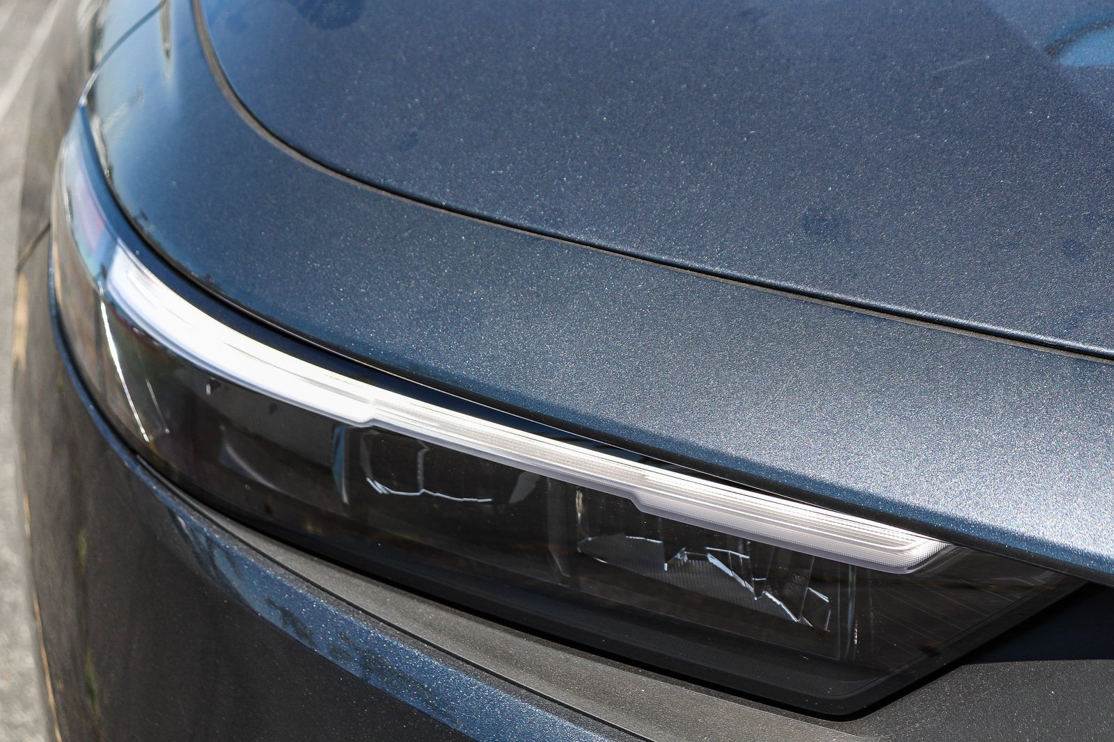 New 2026 Meteorite Gray Metallic Honda LX CVT image 5