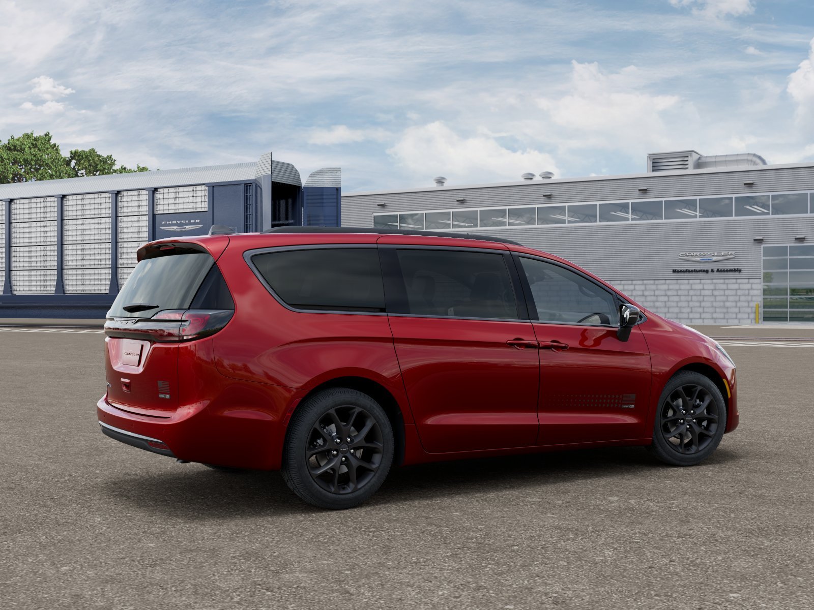 New 2027 Red Hot Pearl-Coat Exterior Paint Chrysler Select image 3