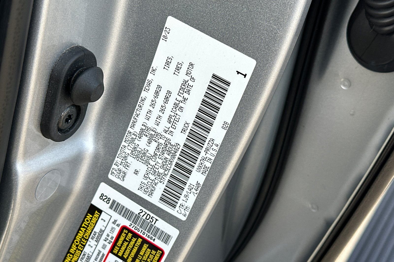 Used 2024 Silver Toyota Platinum image 27