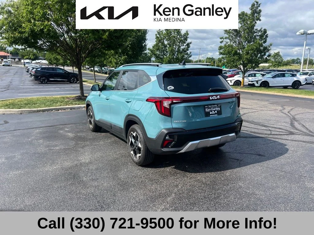 Certified Used 2024 Blue Kia EX image 8