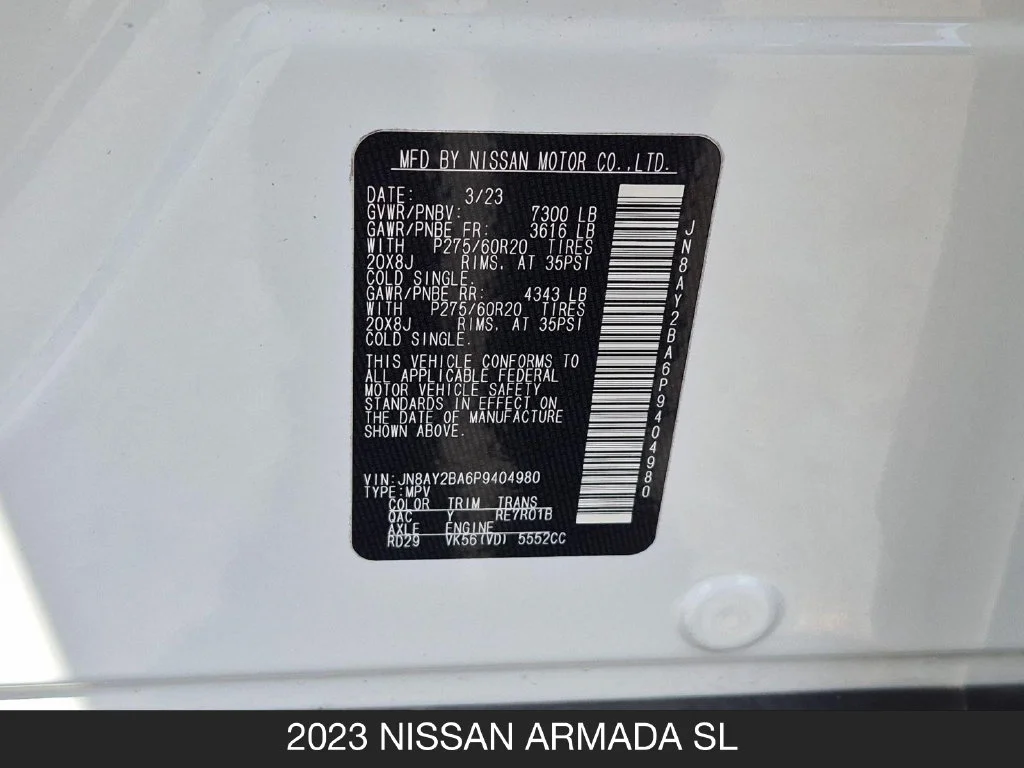 Used 2023 White Nissan SL image 27