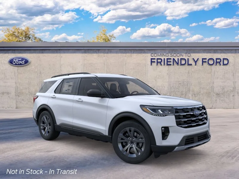 New 2026 Space White Metallic Ford Active image 7