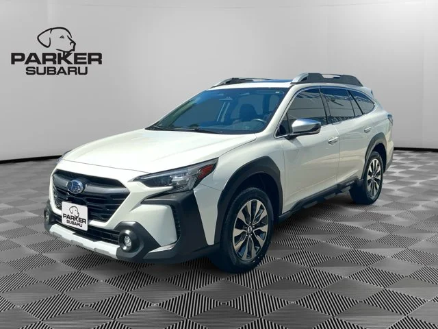 Used 2023 Crystal White Pearl Subaru Touring image 1