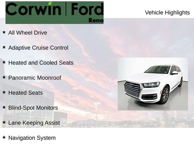 Certified Used 2018 Carrara White Audi 3.0T Prestige image 7