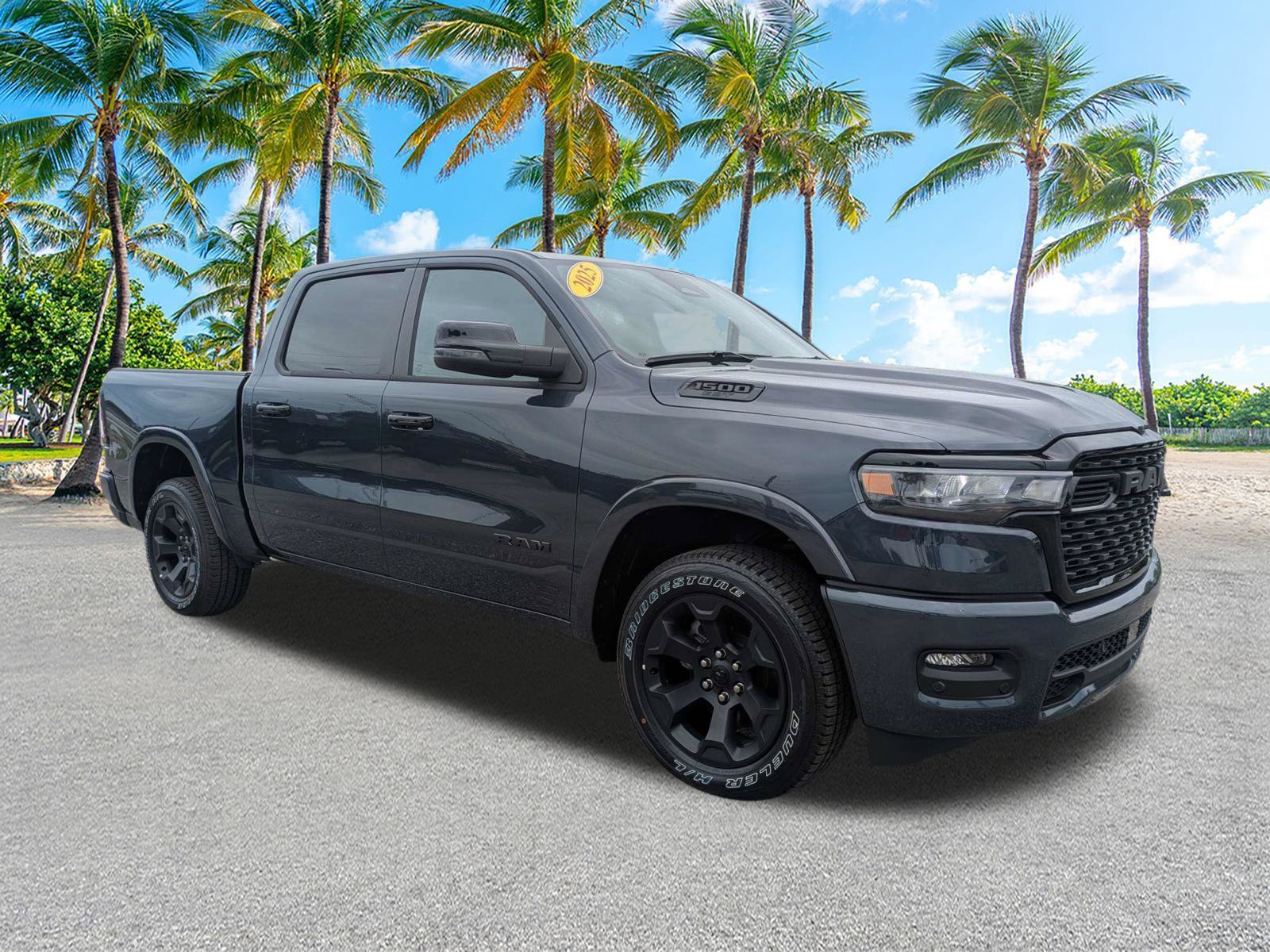 Used 2025 Forged Blue Metallic Ram Big Horn image 3