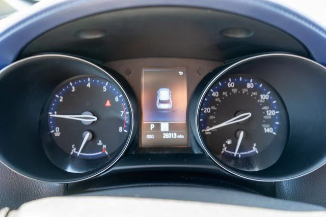 Used 2022 Red Toyota XLE image 19