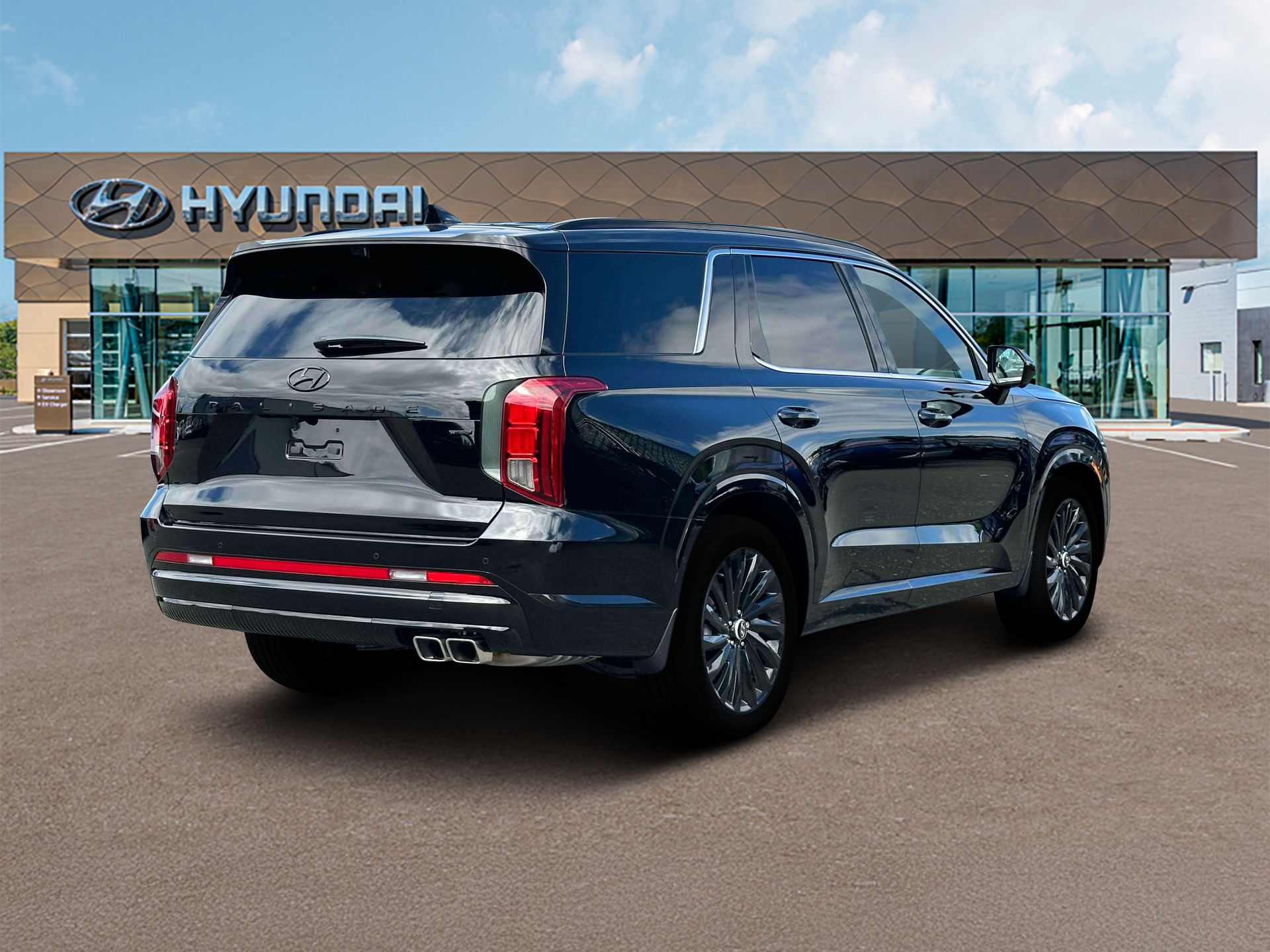 New 2025 Black Hyundai Calligraphy Night Edition AWD image 7