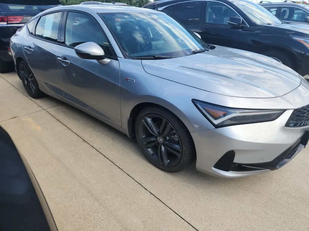 Used 2024 Lunar Silver Metallic Acura A-SPEC TECH image 4
