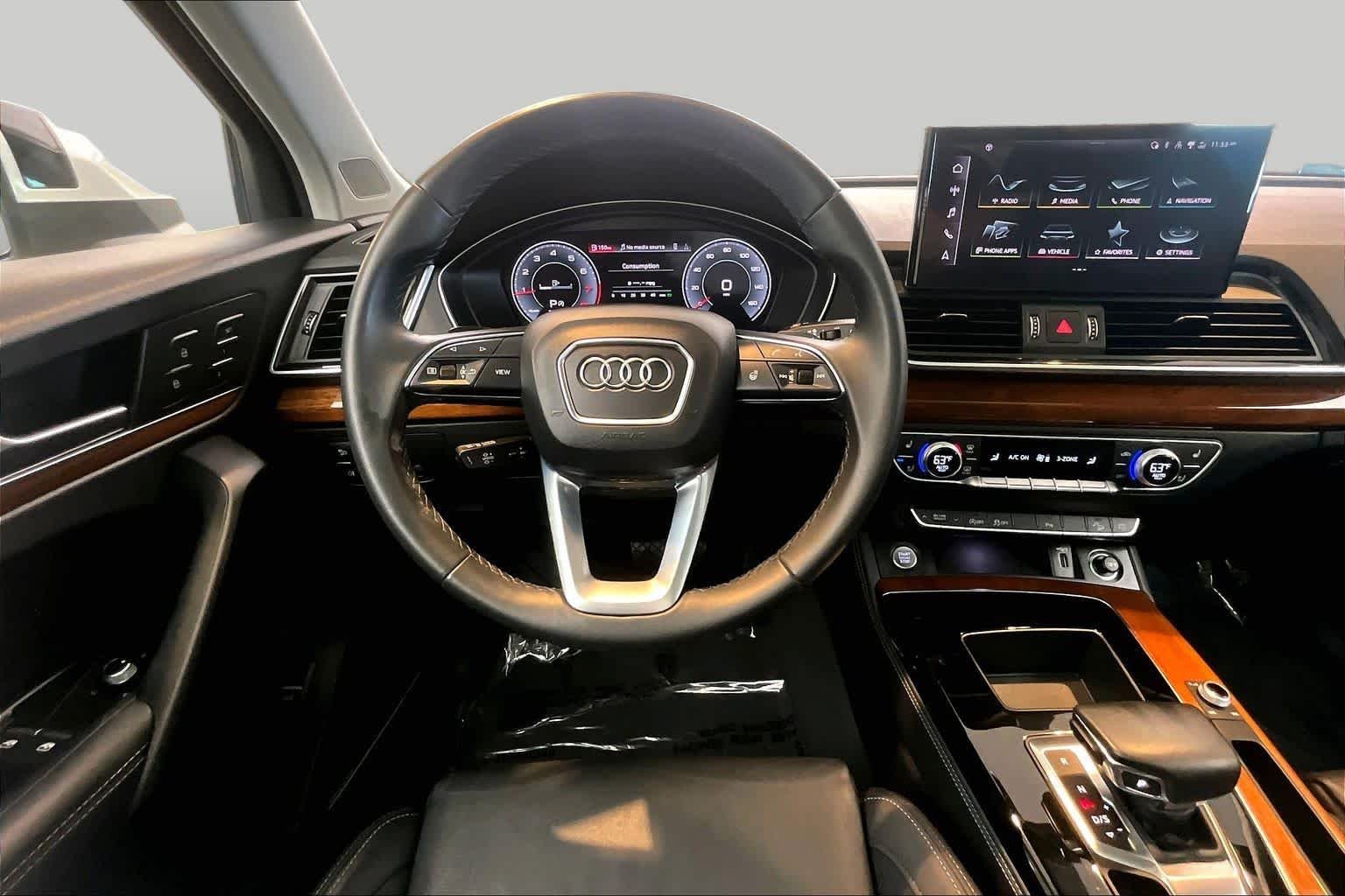 Used 2022 Glacier White Metallic Audi S line Premium Plus image 6