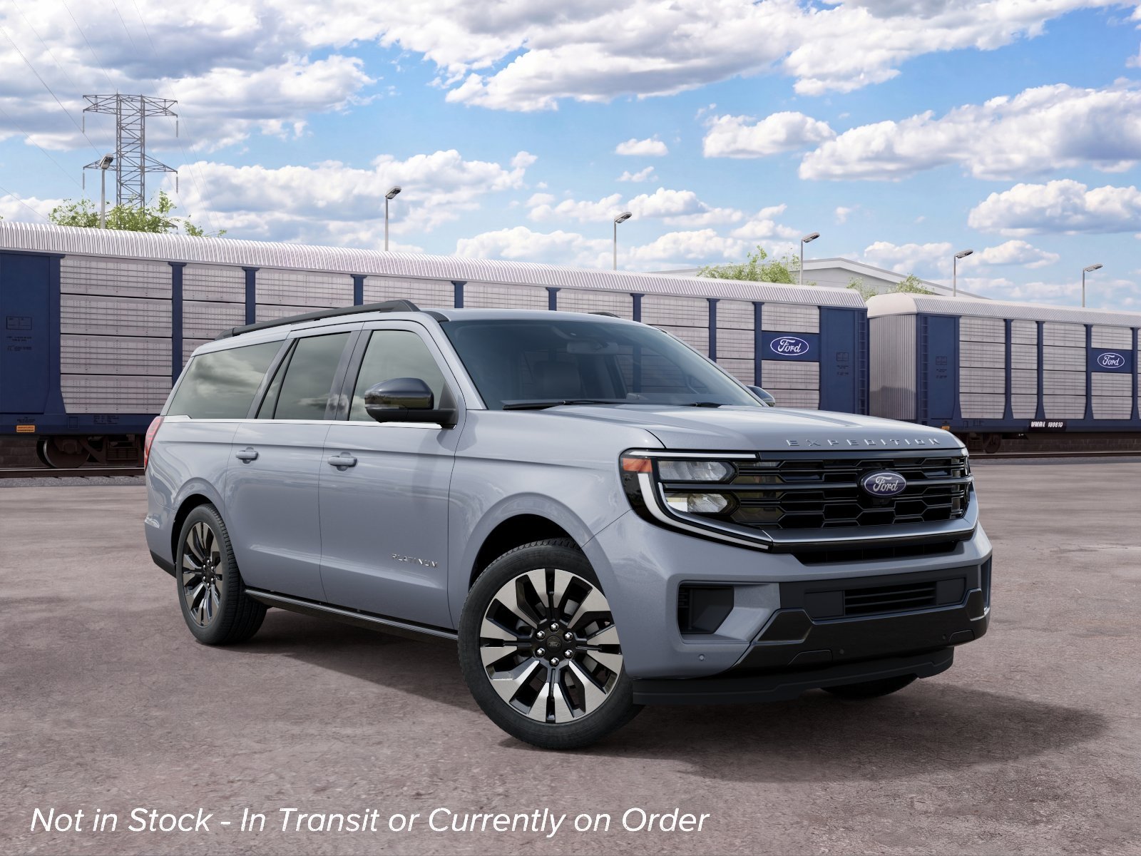 New 2027 Glacier Gray Metallic Tri-Coat Ford MAX Platinum image 4