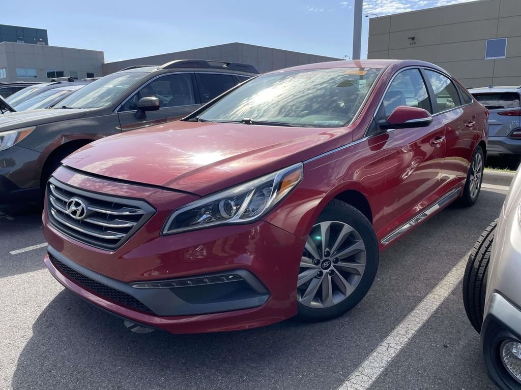 Used 2017 Hyundai Sonata Sport with VIN 5NPE34AF6HH521374 for sale in Fletcher, NC