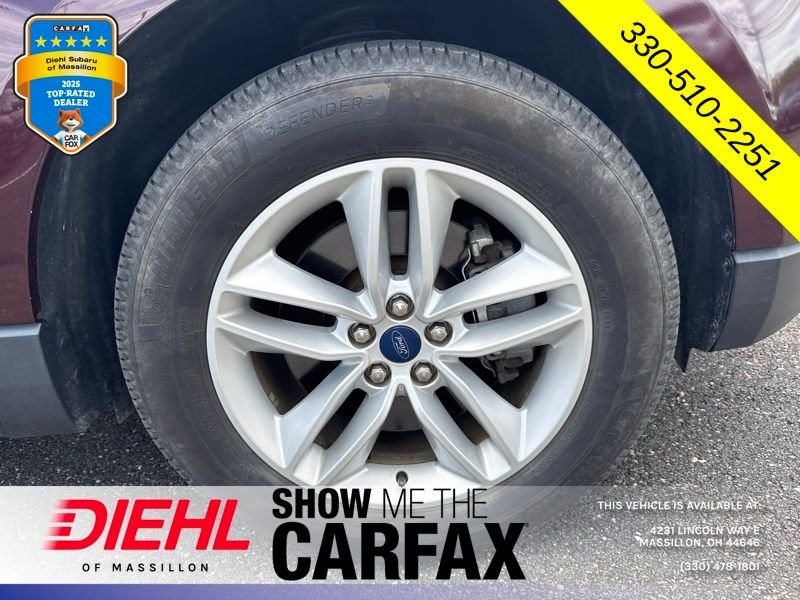 Used 2018 Red Ford SEL image 8