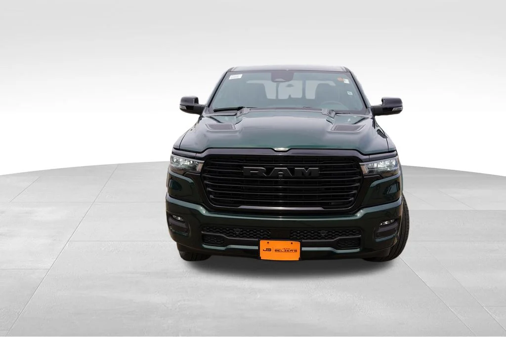New 2026 Serrano-Green Metallic Exterior Paint RAM Laramie image 8