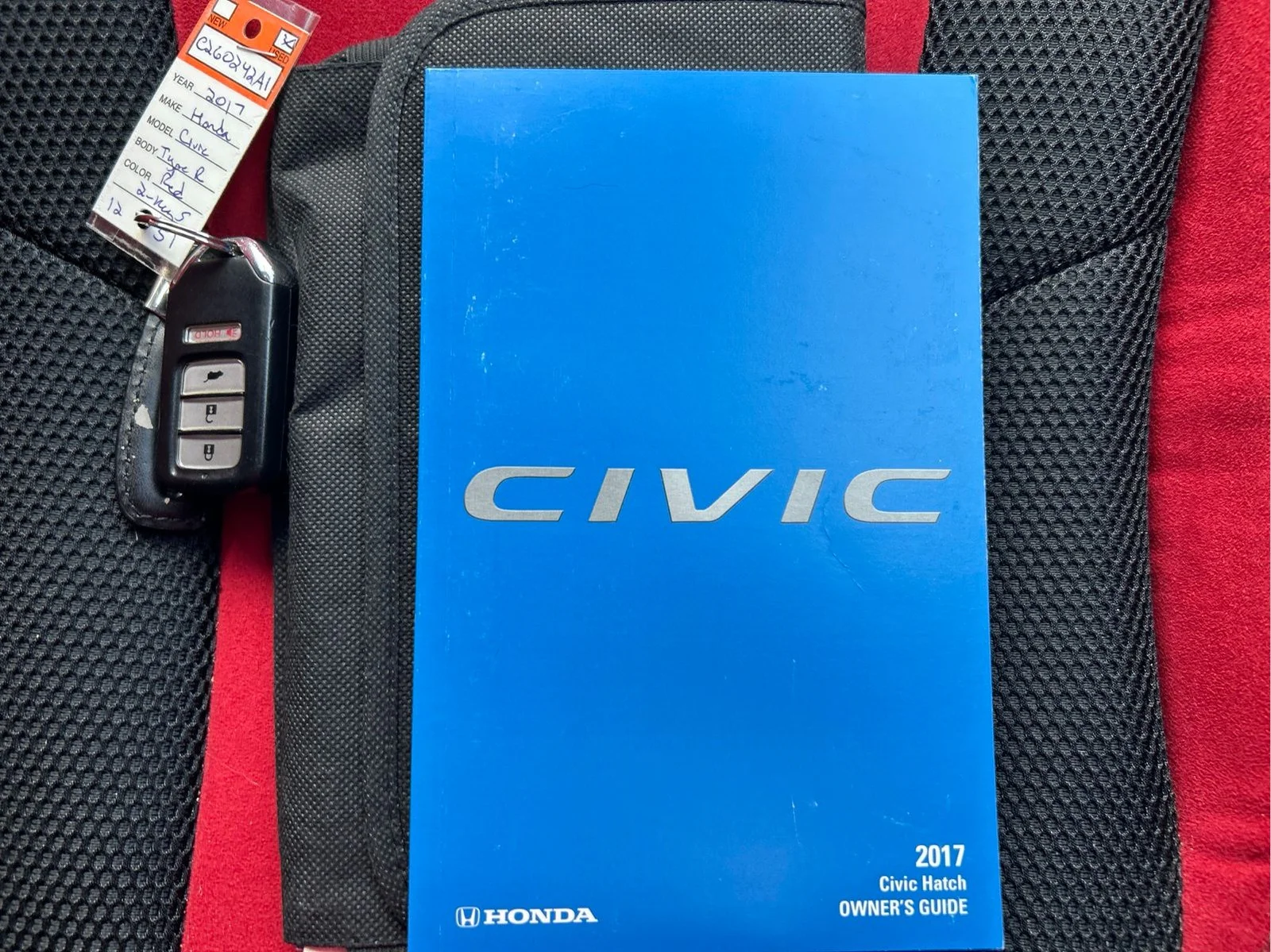 Used 2017 Rallye Red Honda Type R Touring image 20