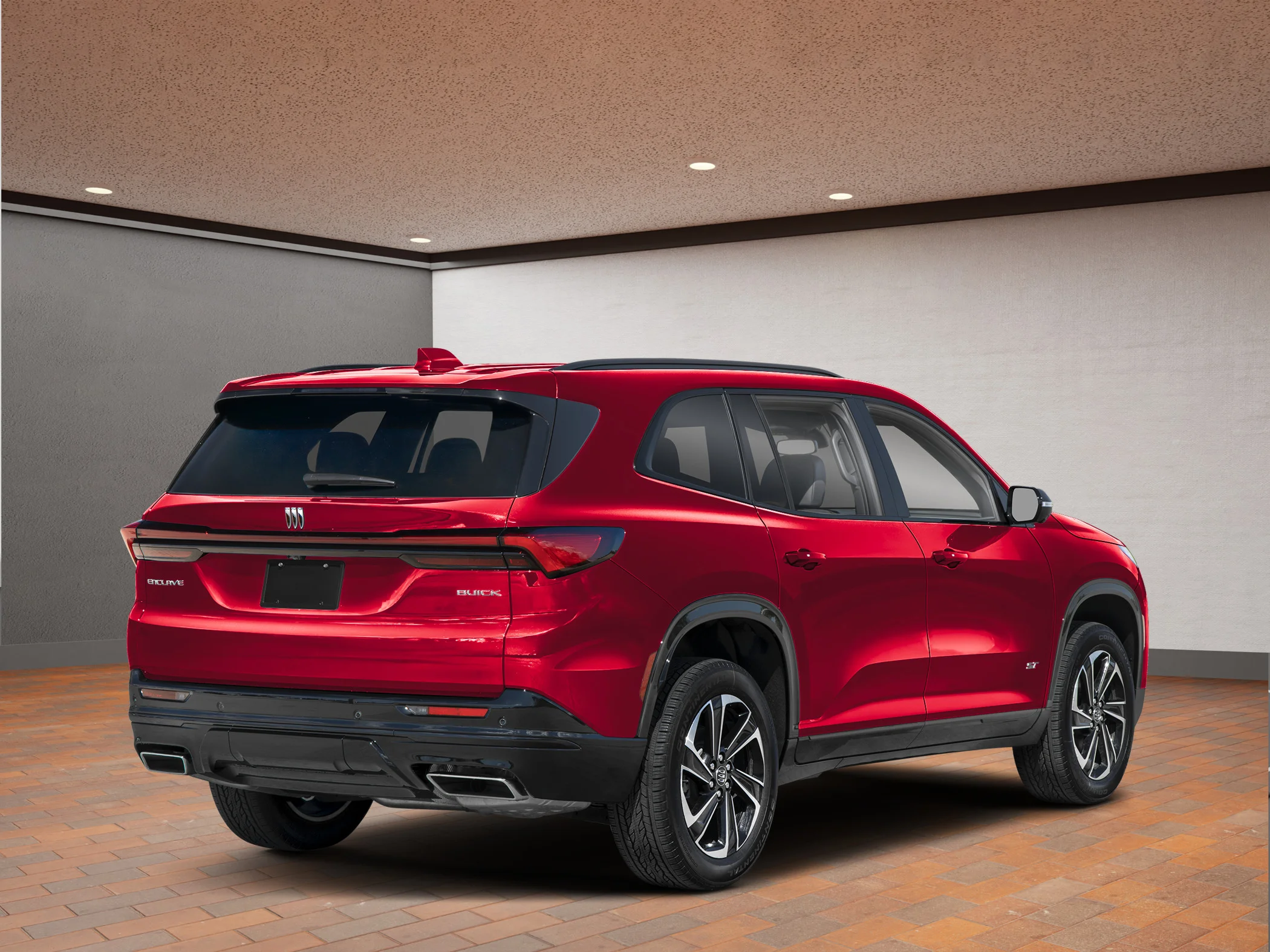 New 2026 Red Buick AWD 4dr Sport Touring image 2