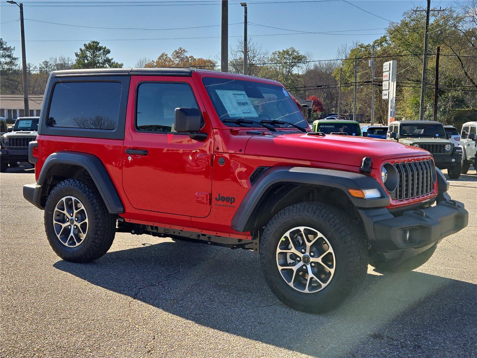 New 2026 Firecracker Red Clearcoat Jeep Sport S image 4