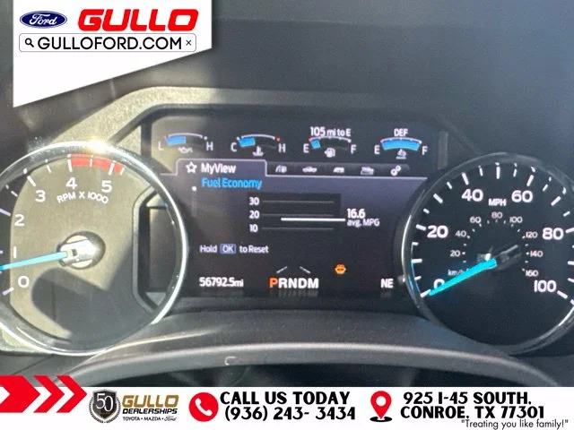 Used 2022 Atlas Blue Metallic Ford Lariat image 12