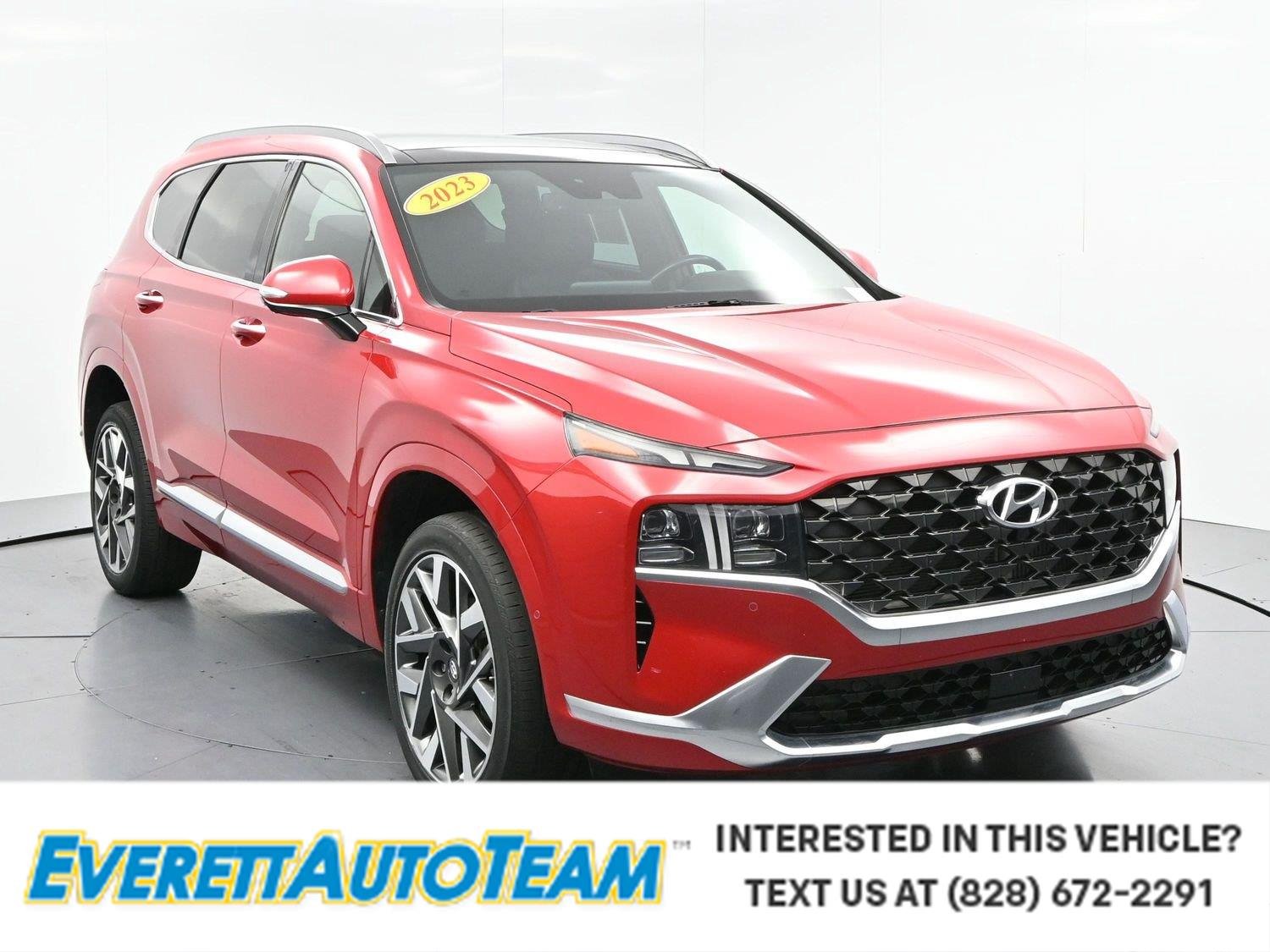 Red 2023 Hyundai Santa Fe SUV / Crossover All-Wheel Drive Automatic