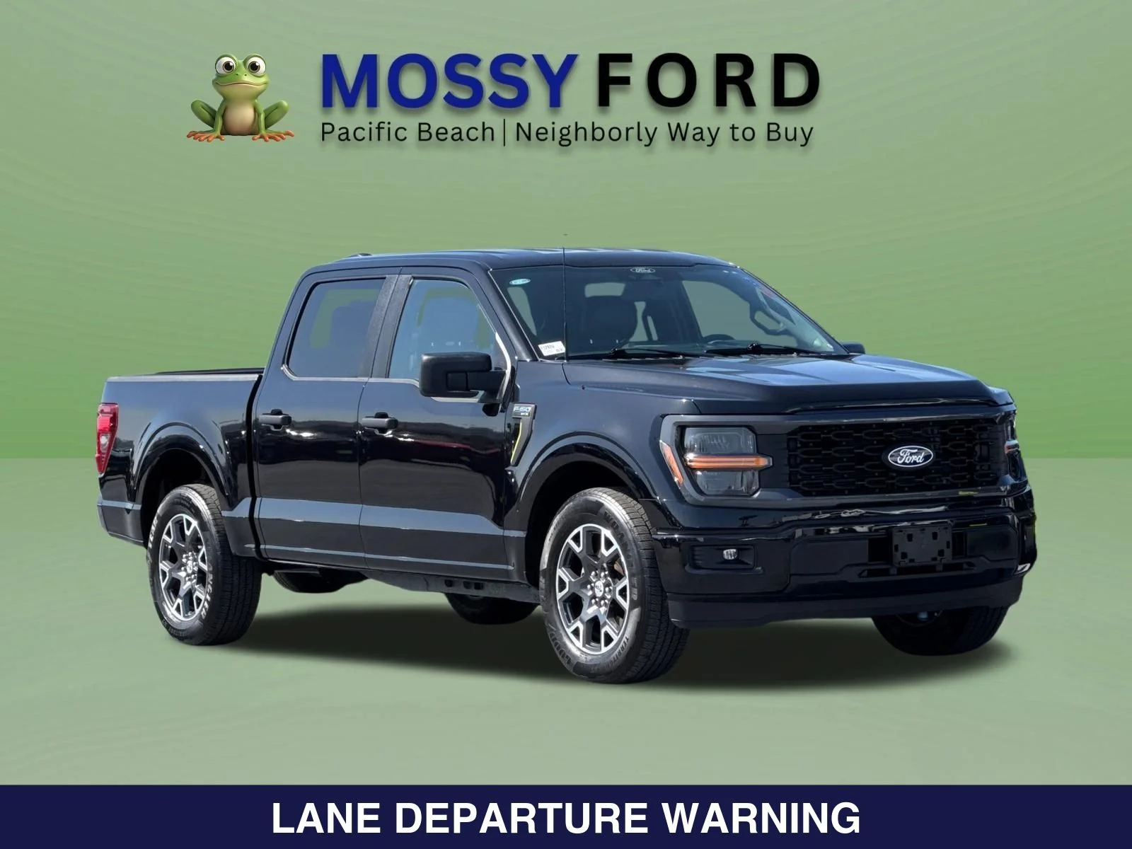 Used 2024 Black Ford STX image 2