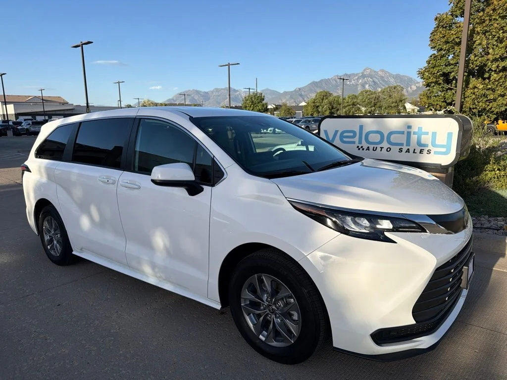Used 2025 White Toyota LE image 1