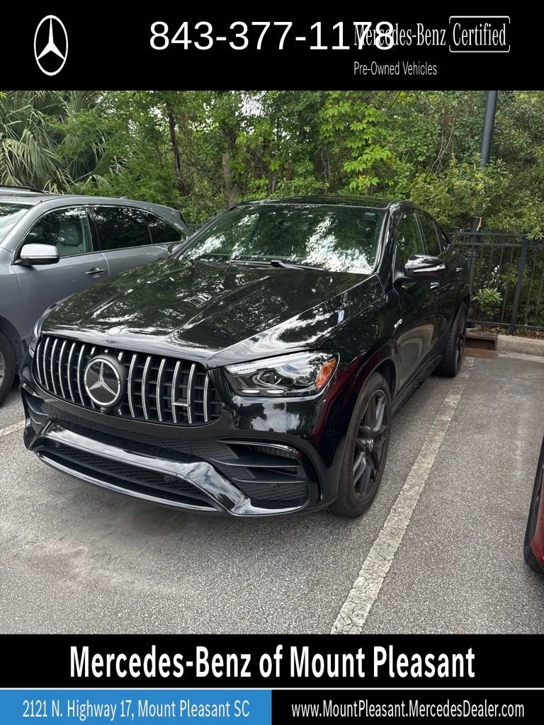 Certified Used 2026 Black Mercedes-AMG GLE 63 S AMG® image 1