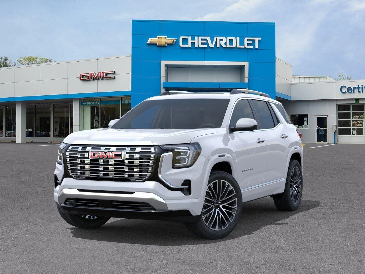 New 2027 Glacier White Tricoat GMC AWD Denali image 6