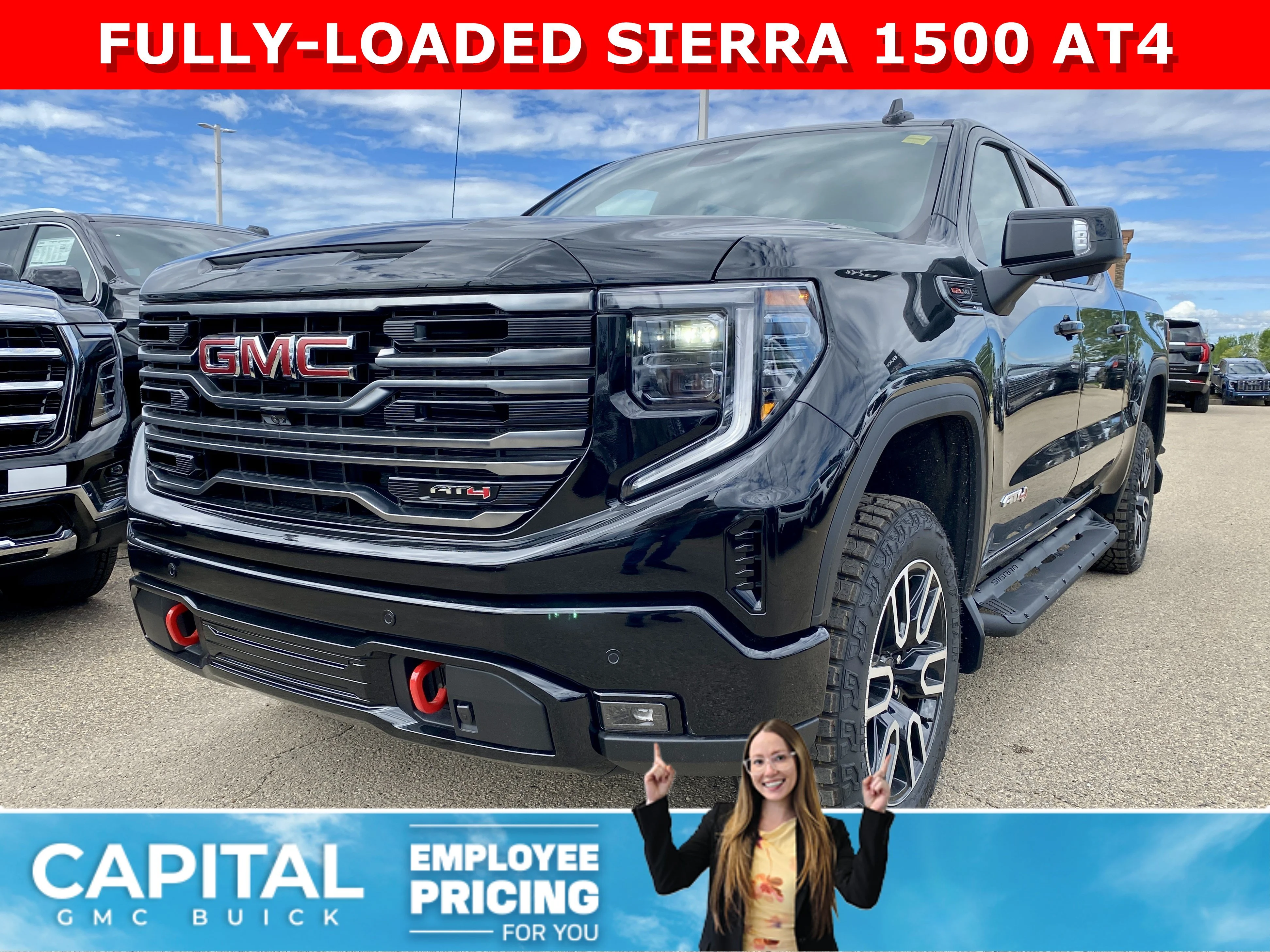 New 2026 ONYX BLACK GMC AT4 image 1