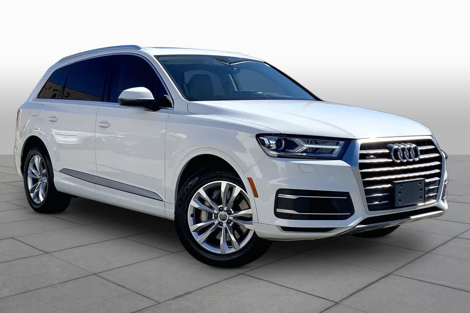 Used 2018 Glacier White Metallic Audi Premium Plus image 2