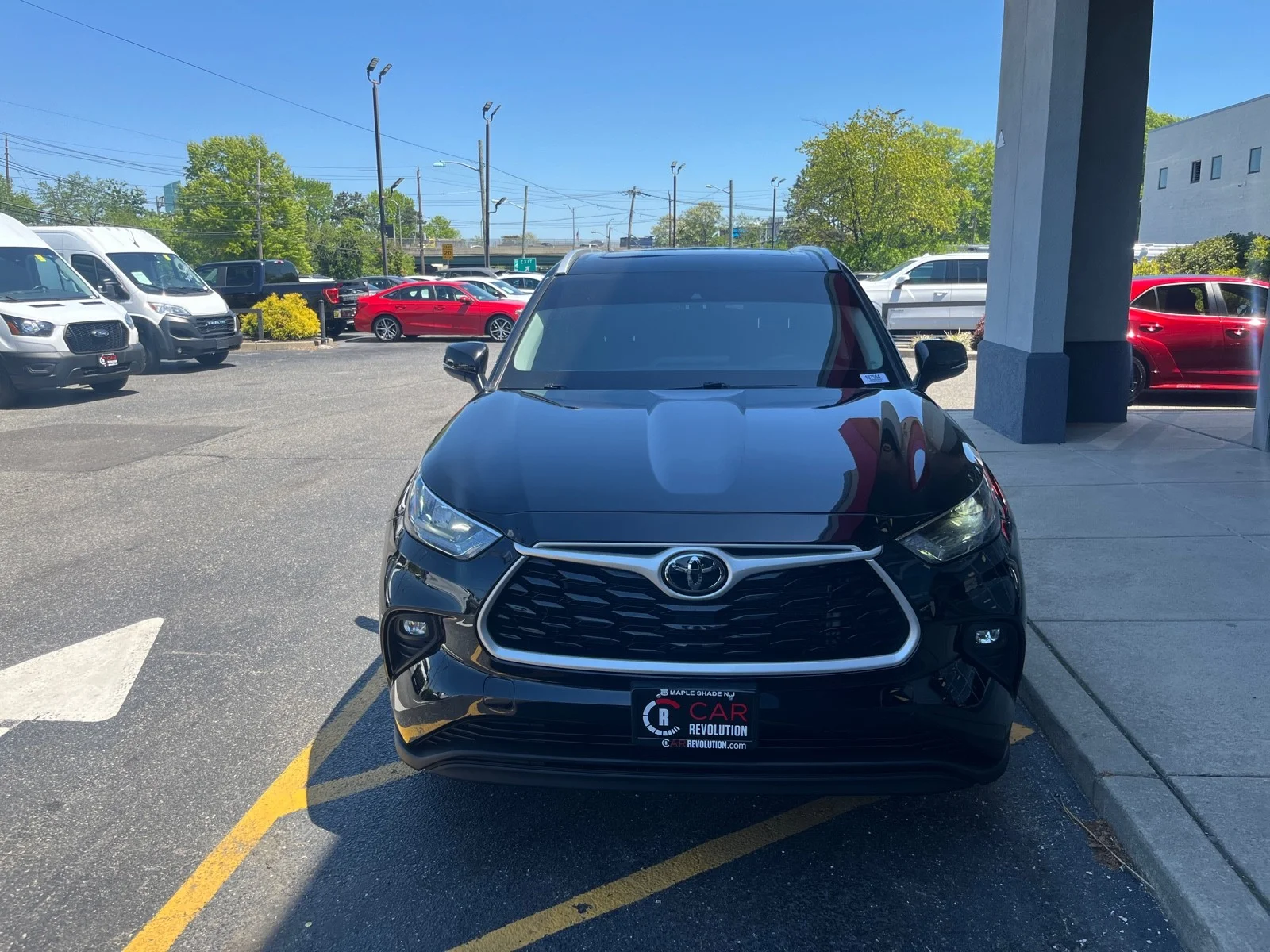 Used 2024 Midnight Black Metallic Toyota XLE AWD image 4