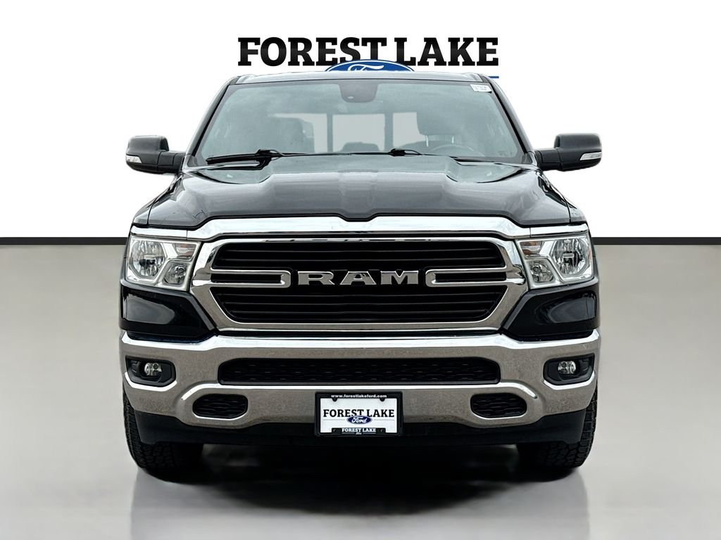 Certified 2021 RAM Ram 1500 Pickup Big Horn/Lone Star with VIN 1C6RRFFG5MN621299 for sale in Forest Lake, Minnesota