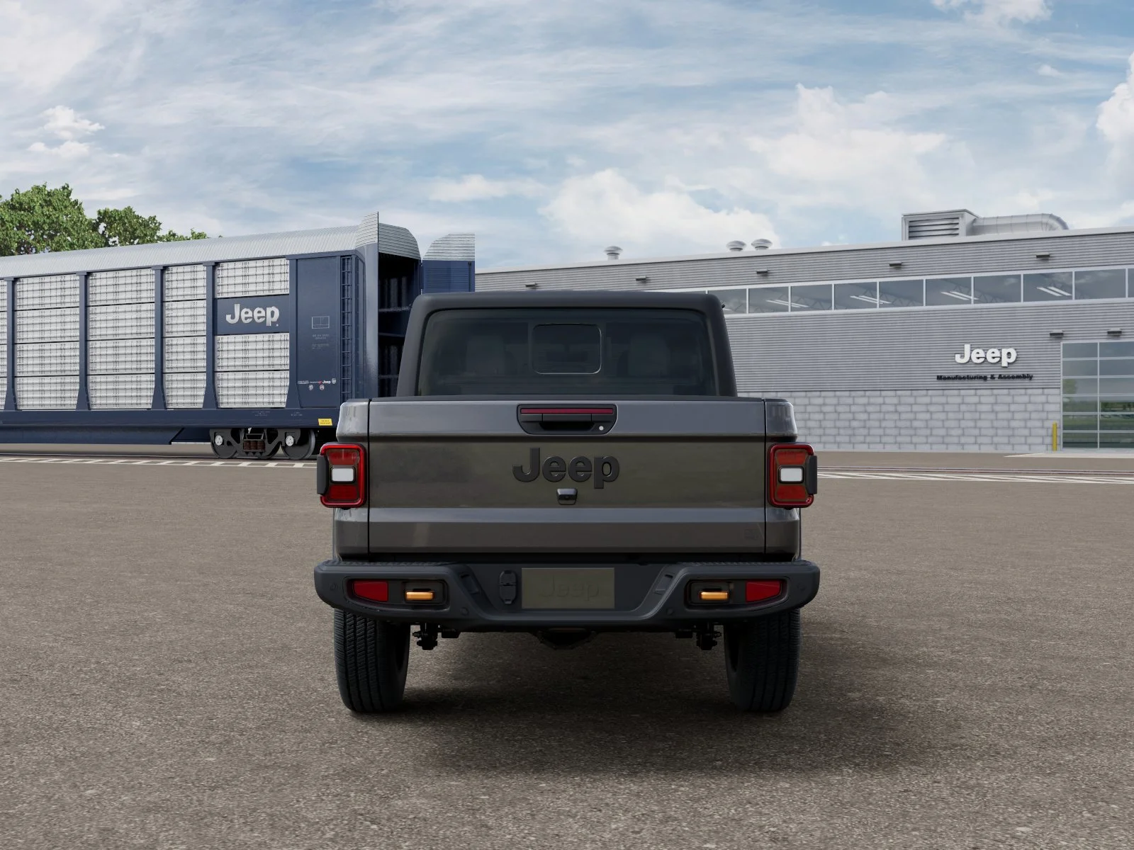 New 2026 Granite Crystal Metallic Clearcoat Jeep 85th Anniversary Edition image 8