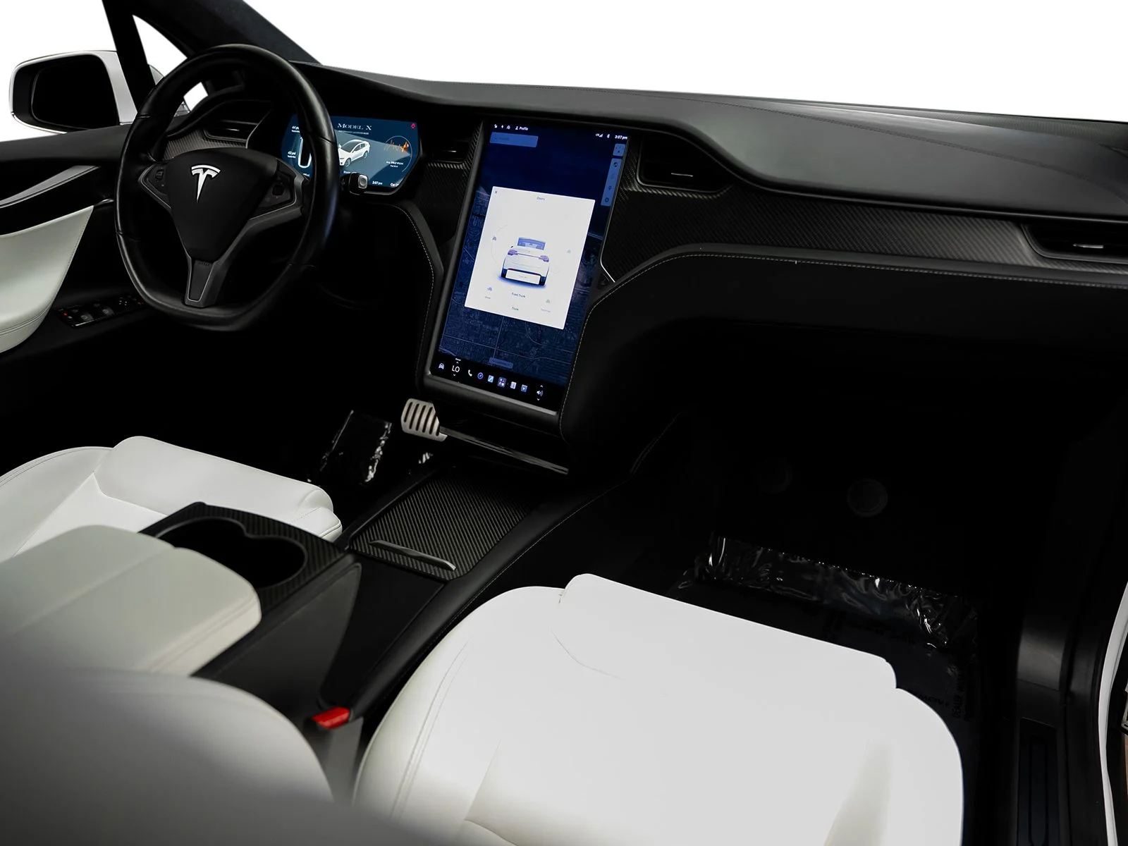 Used 2020 White Tesla Performance image 2
