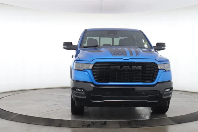 New 2026 Hydro Blue Pearl-Coat Exterior Paint RAM Laramie image 12