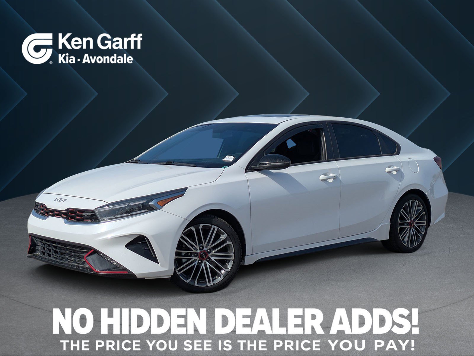Used 2022 Snow White Pearl Kia GT image 1