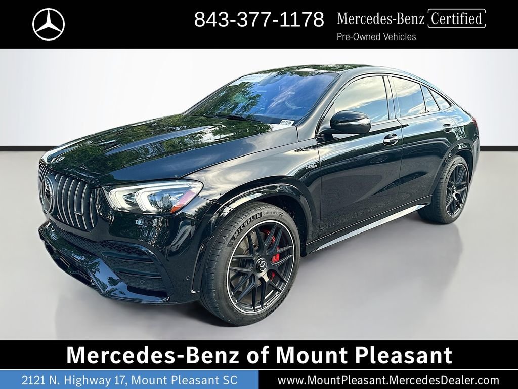 Certified Used 2023 Black Mercedes-AMG GLE 53 AMG® image 1