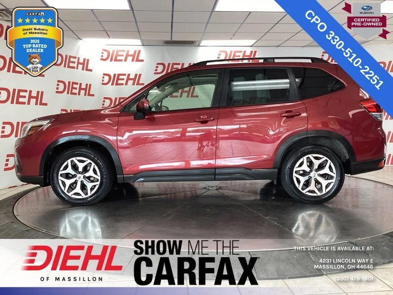 Used 2021 Red Subaru Premium image 6