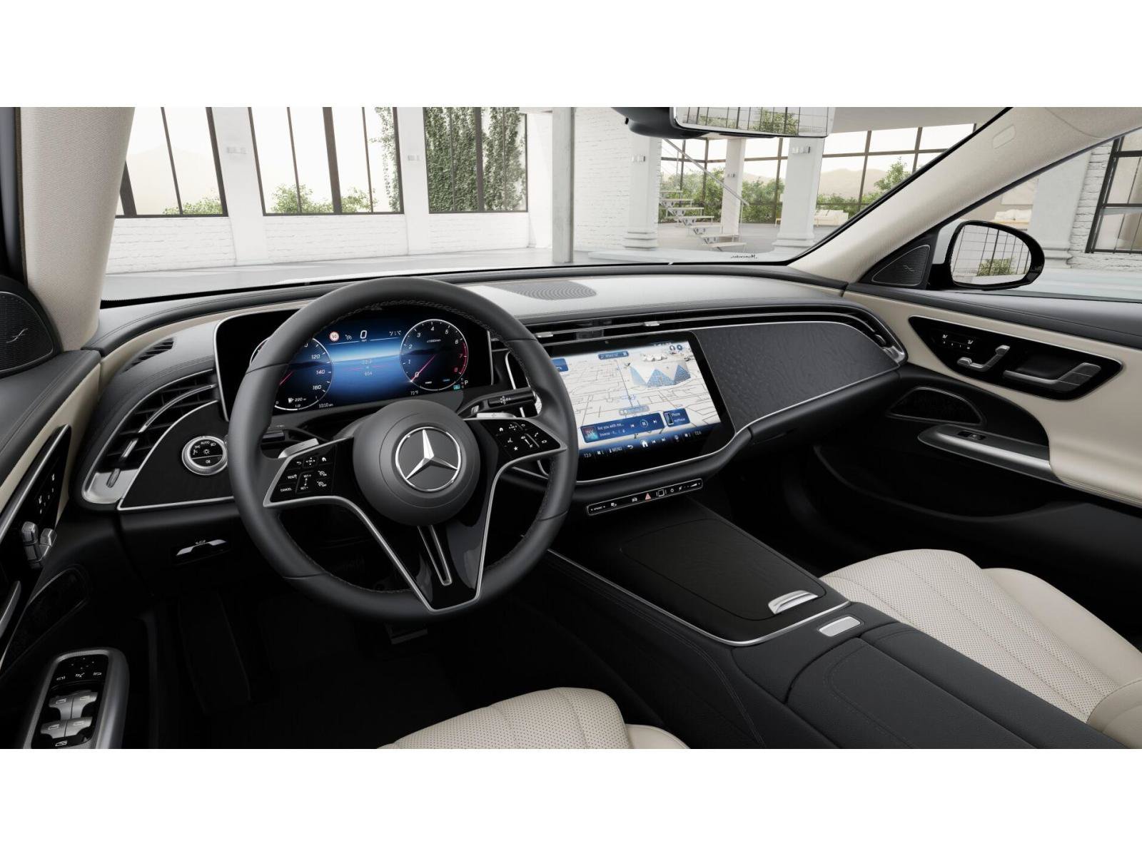 New 2027 Polar White Mercedes-Benz E 350 image 3
