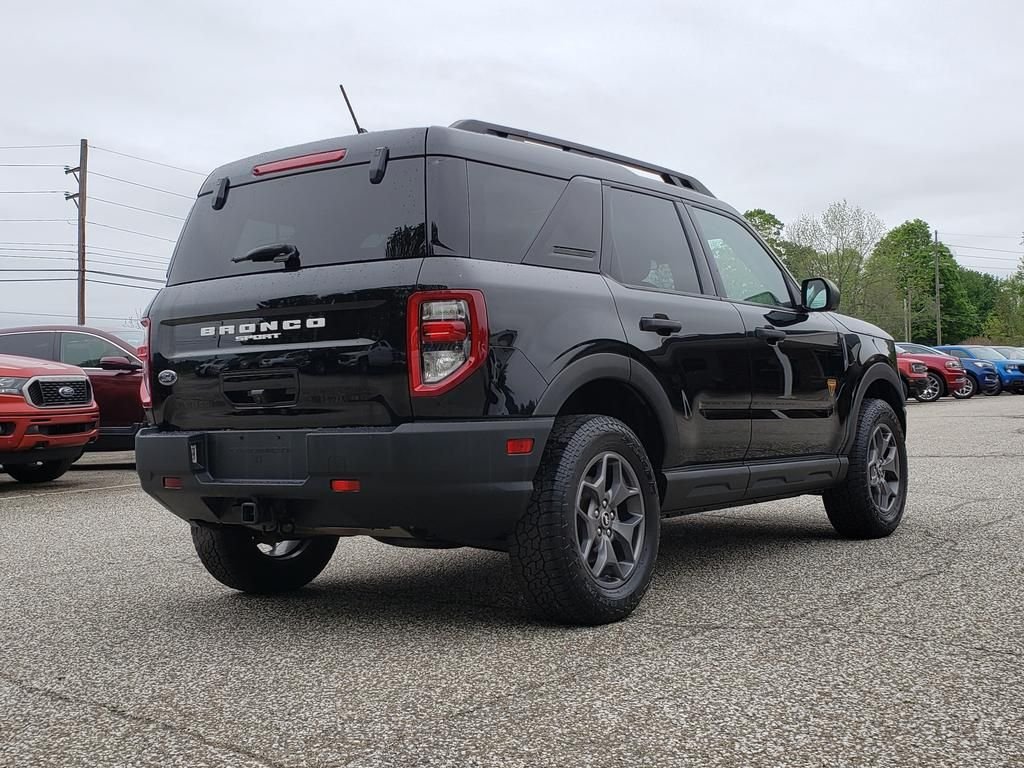 Used 2022 Shadow Black Ford Badlands image 3