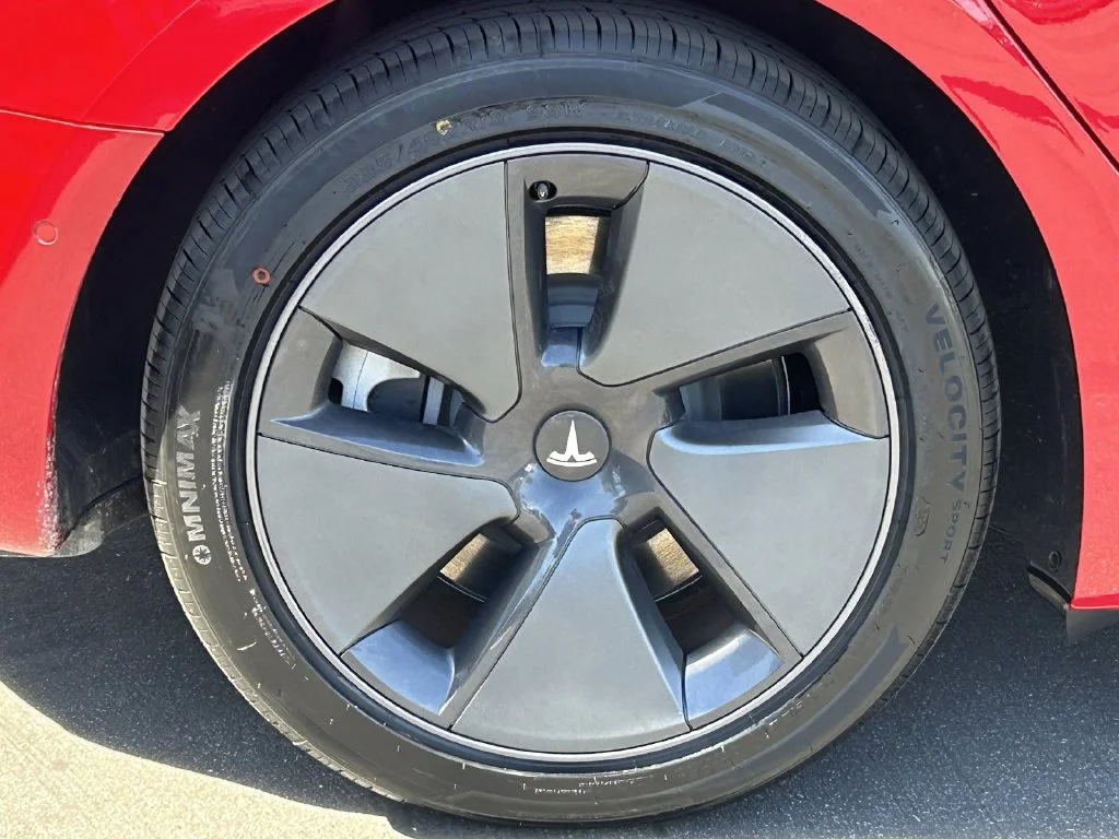 Used 2022 Red Multi-Coat Tesla Long Range image 7