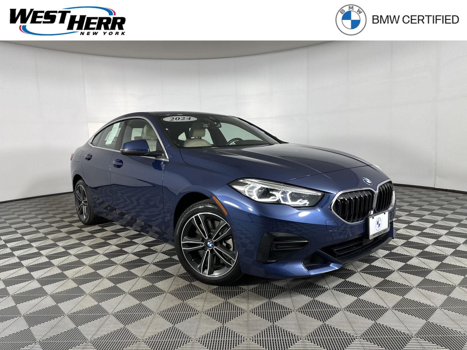 Certified Used 2024 Phytonic Blue Metallic BMW 228i xDrive image 1