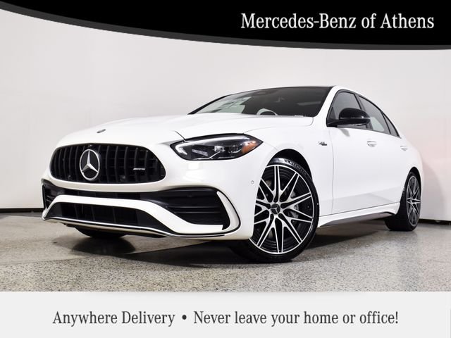 New 2026 Polar White Mercedes-Benz C 43 AMG® image 1