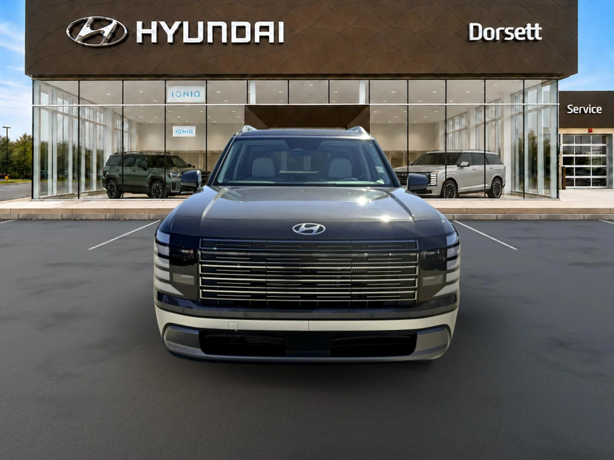 New 2027 Ecotronic Gray Pearl Hyundai SEL Premium 7P image 9