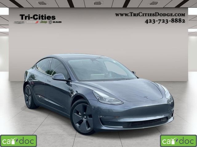 Used 2023 Gray Tesla Long Range image 1