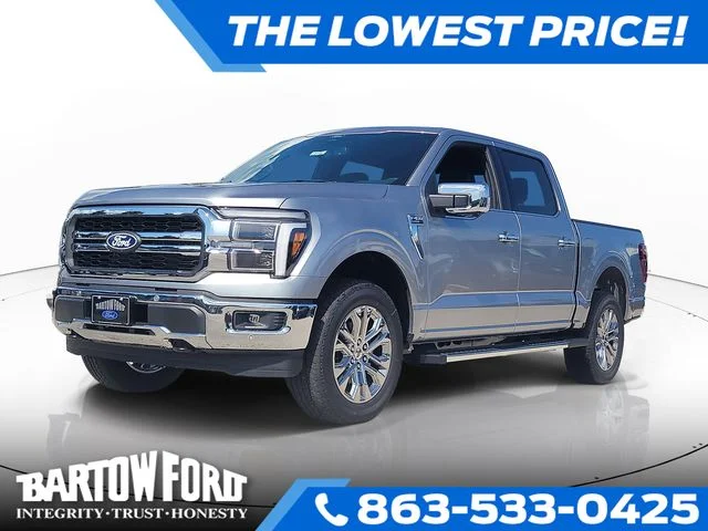 New 2026 Silver Metallic Ford Lariat image 1