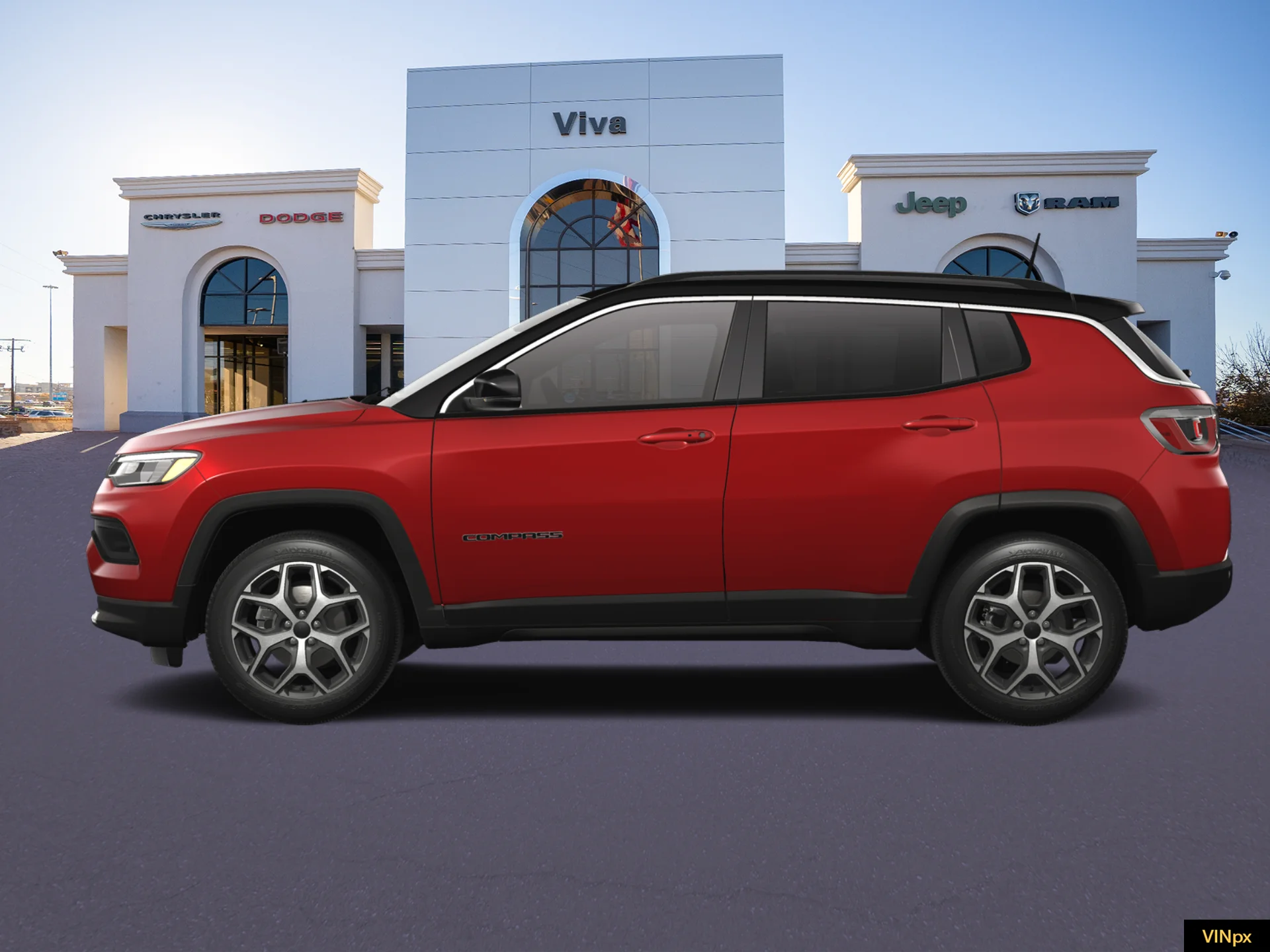 New 2026 Red Hot Pearl-Coat Exterior Paint Jeep Limited image 15