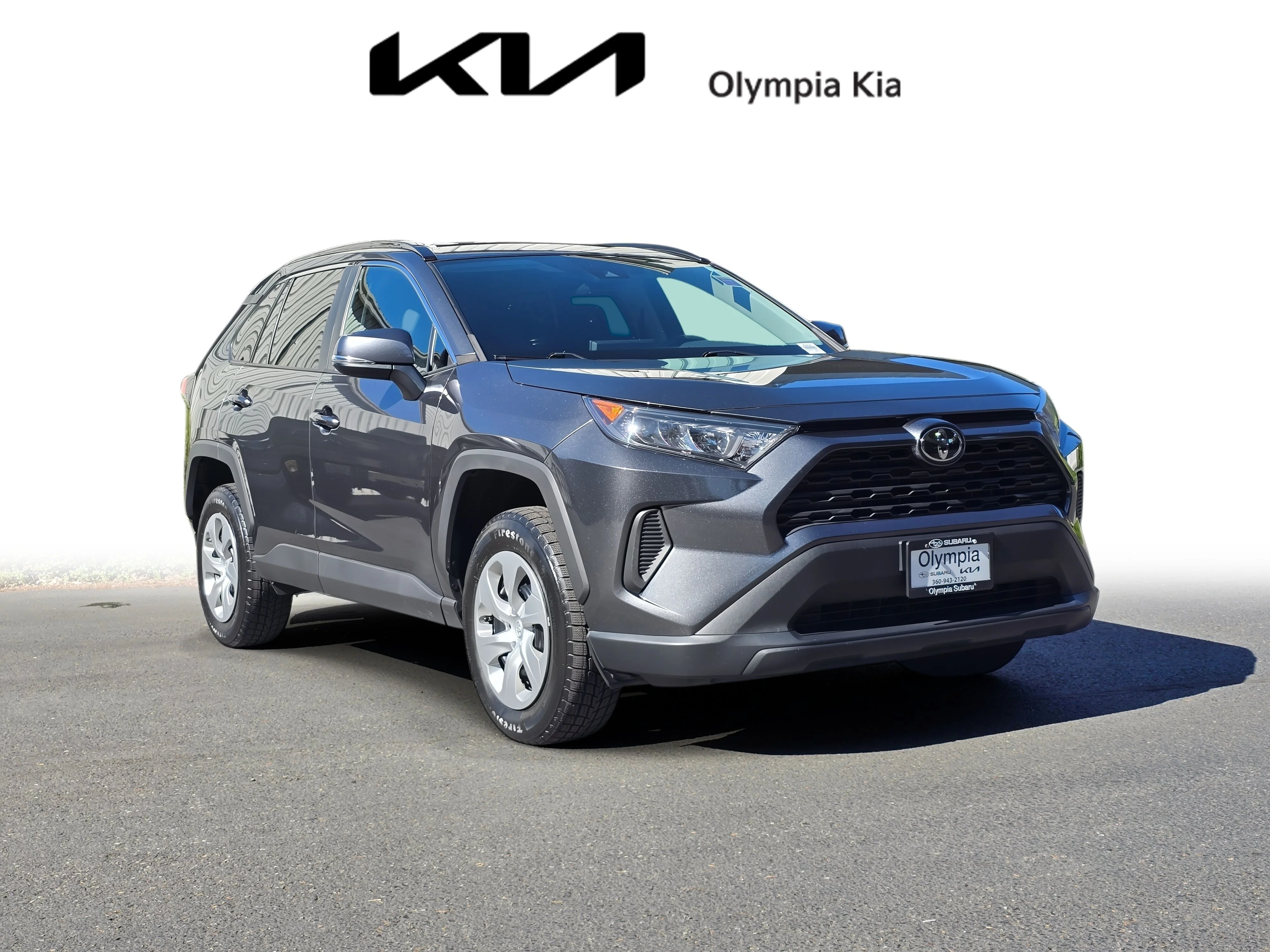 Used 2020 Magnetic Gray Metallic Toyota LE image 1