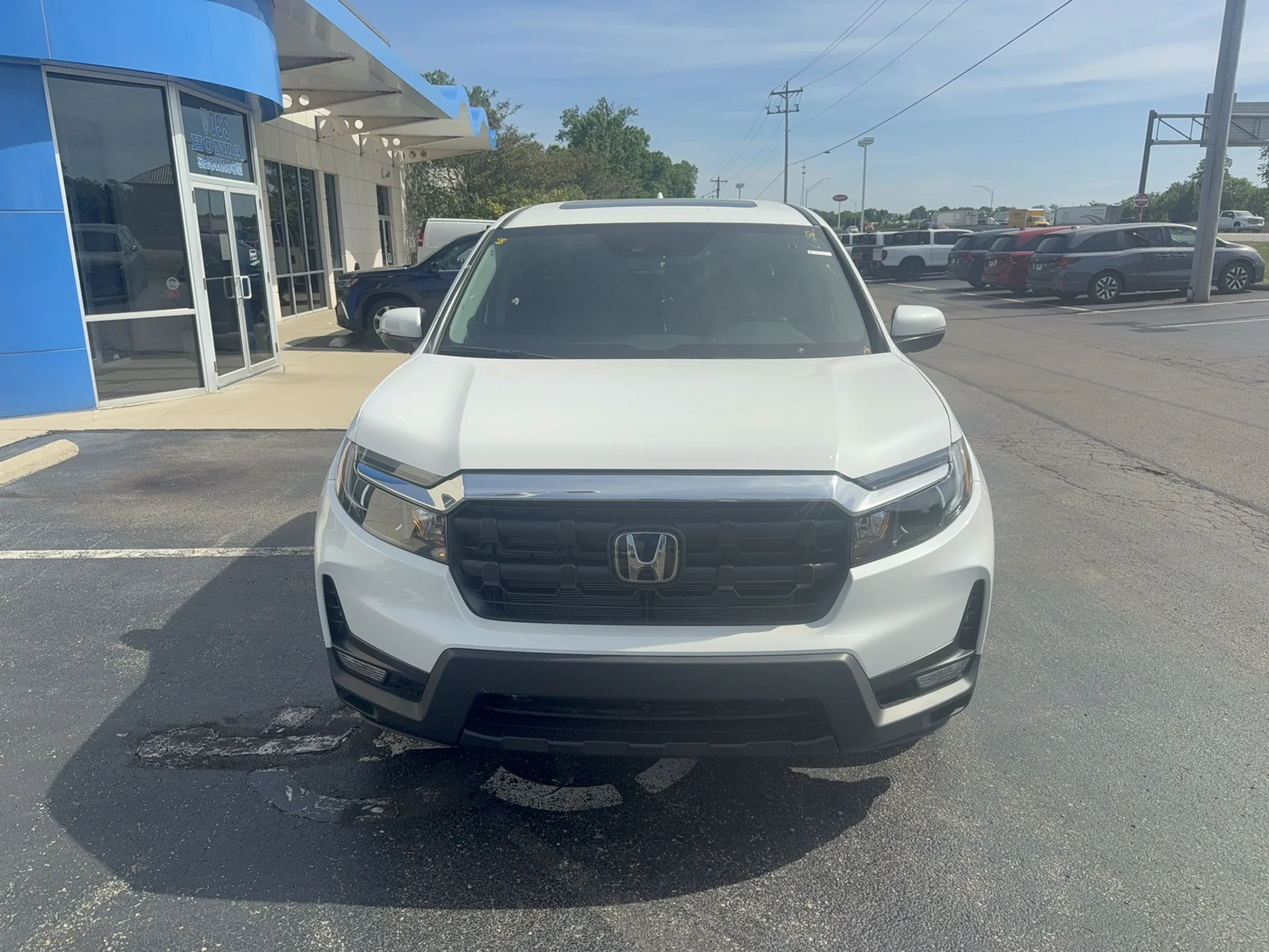 New 2026 Platinum White Pearl Honda RTL image 2