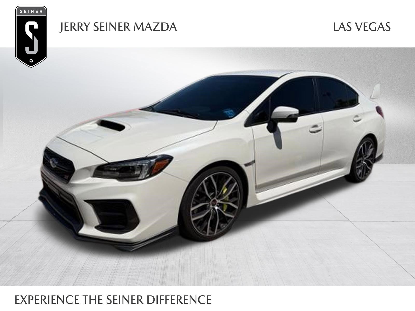 Used 2021 Crystal White Pearl Subaru STI image 1