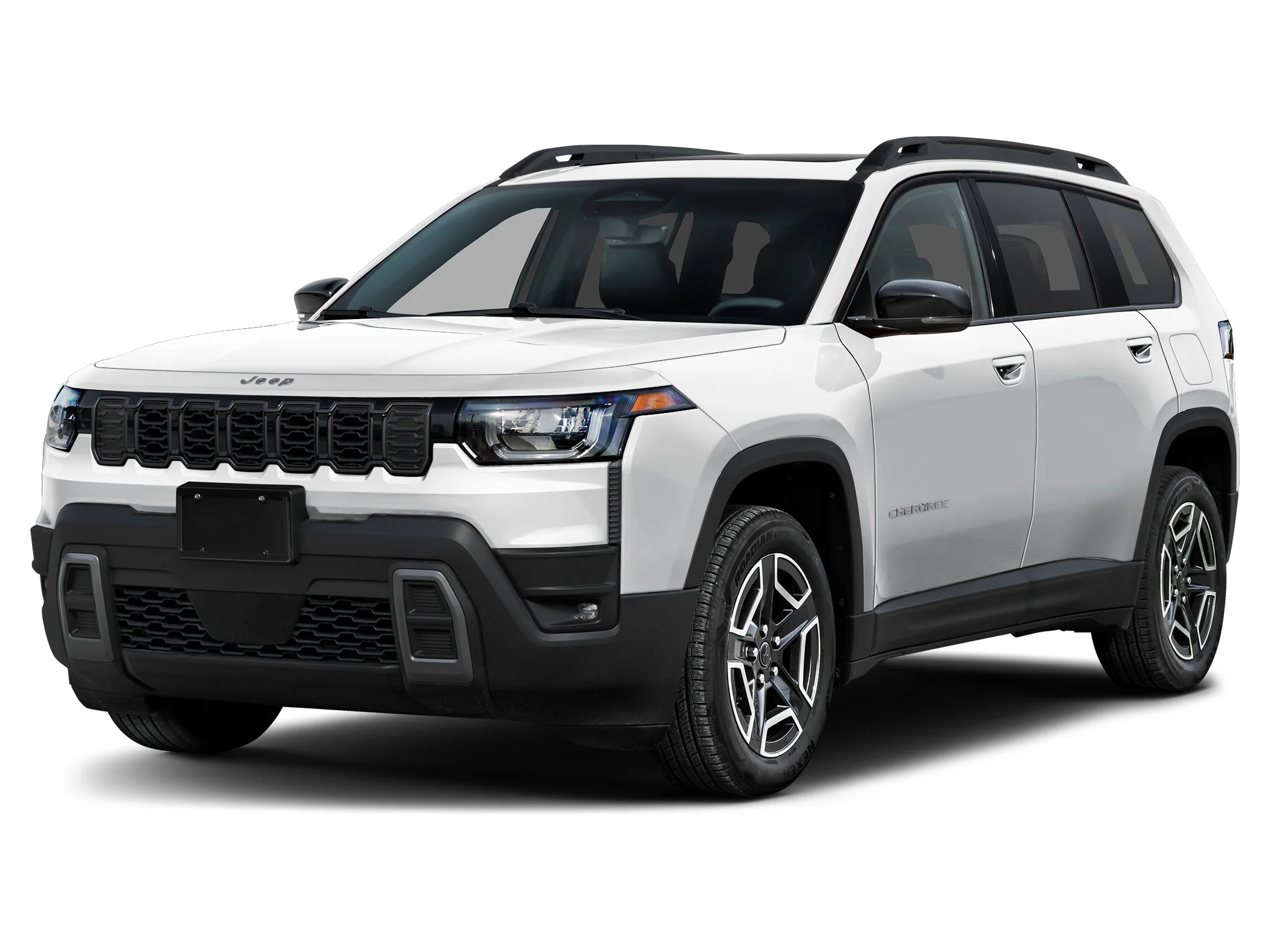 New 2026 Bright White Clear-Coat  Paint Jeep LAREDO 4X4 image 1