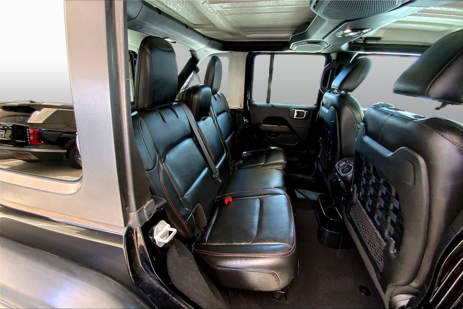 Used 2021 Black Clearcoat Jeep Unlimited Rubicon image 20
